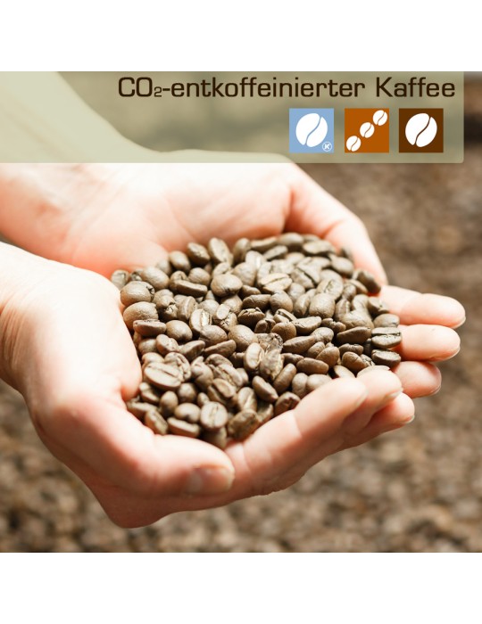 CO2-Entkoffeinierter Kaffee